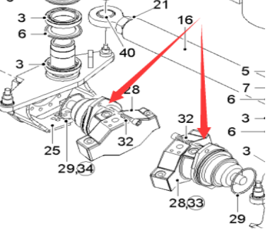 进口铣刨机行走马达2258581