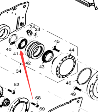 铣刨机球形滚子轴承25490 铣刨机球形滚子轴承25490